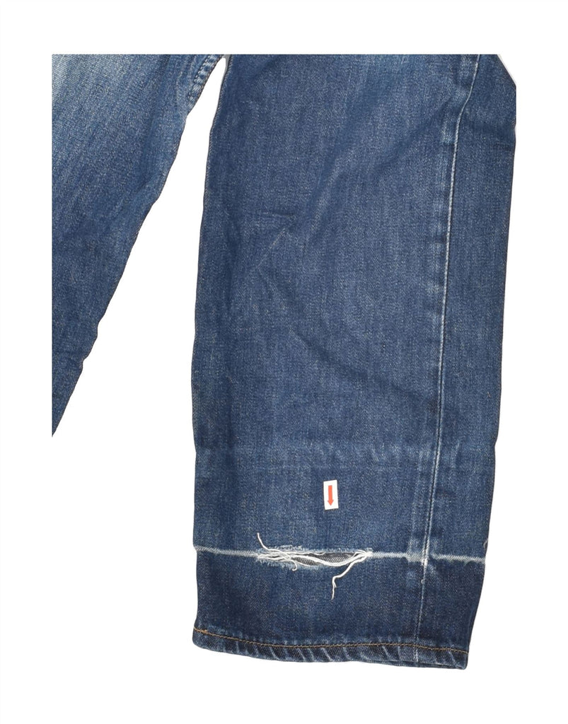 LEVI'S Mens Straight Jeans W36 L34  Blue Cotton | Vintage Levi's | Thrift | Second-Hand Levi's | Used Clothing | Messina Hembry 