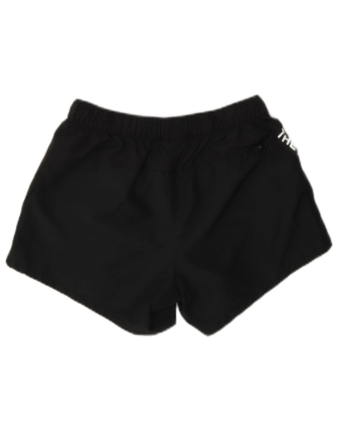 The North Face Womens Graphic Sport Shorts UK 10 Small Black Polyester