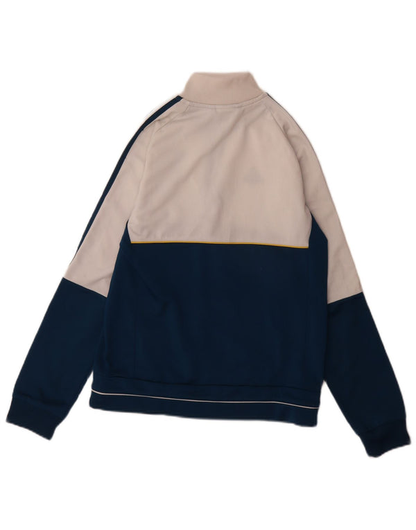Adidas Boys Juventus Tracksuit Top Jacket 11-12 Years Blue Colourblock