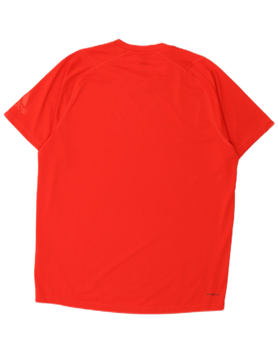 Adidas Mens Aeroready Graphic T-Shirt Top Large Red Polyester