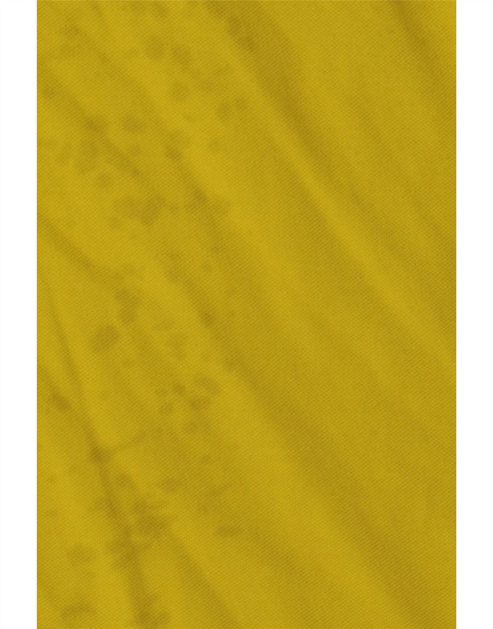 ADIDAS Mens Polo Shirt Large Yellow Cotton Vintage Adidas and Second-Hand Adidas from Messina Hembry 