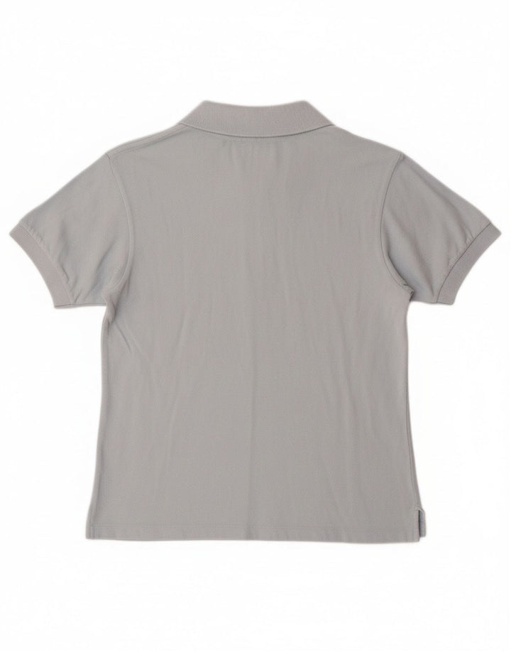 LACOSTE Boys Polo Shirt 13-14 Years Blue Cotton