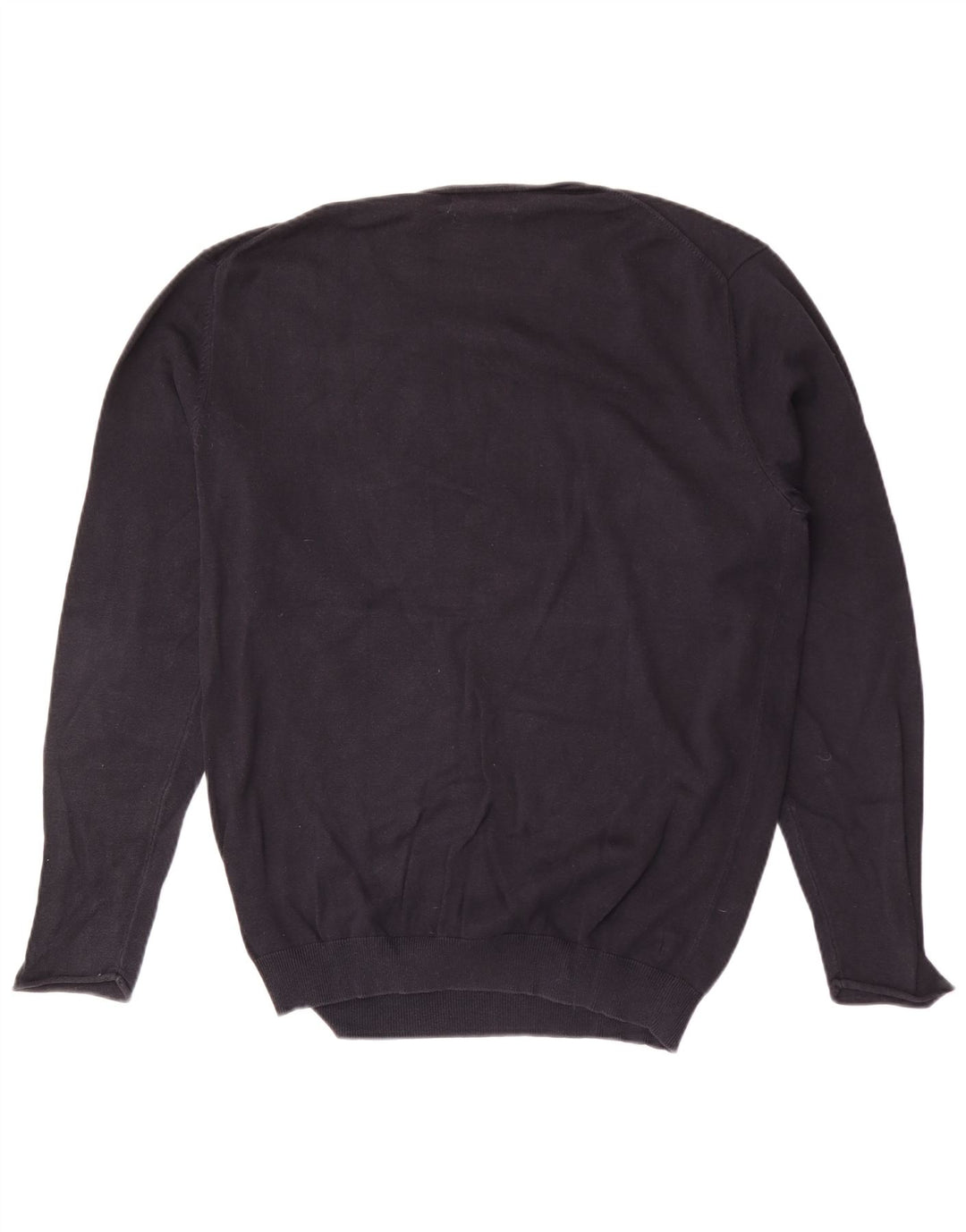 Jack & Jones Mens V-Neck Jumper Sweater XL Navy Blue