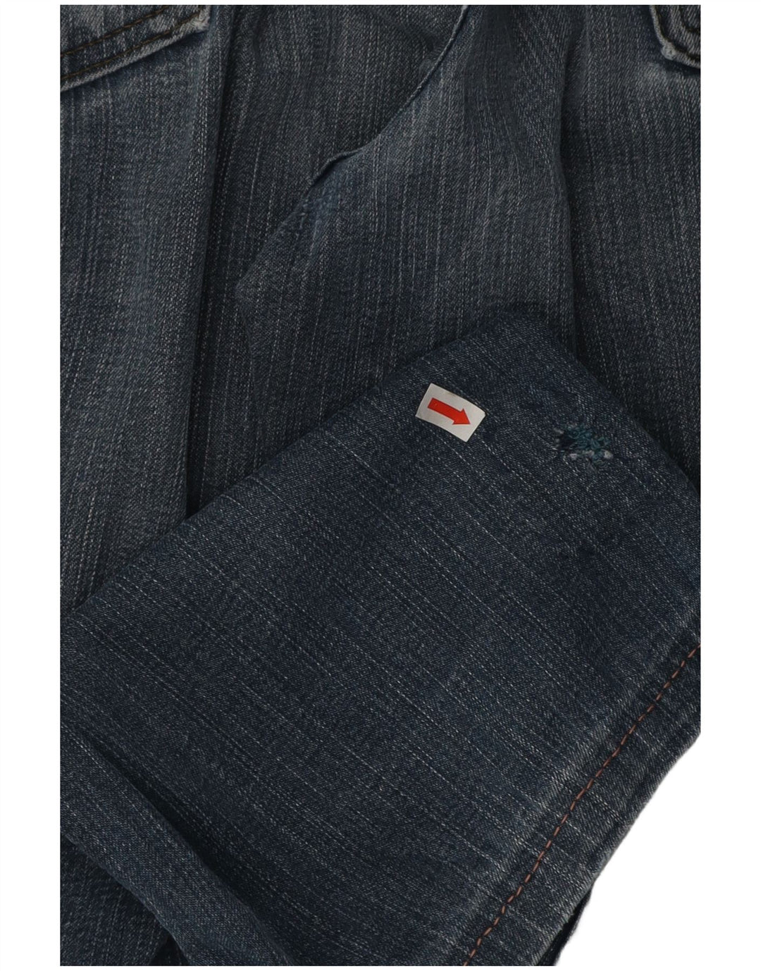Wrangler Mens Texas Stretch Straight Jeans W32 L34 Blue Cotton