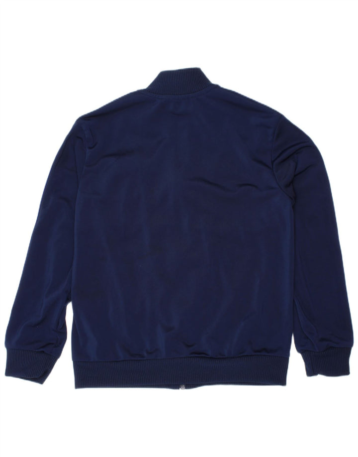 Adidas Boys Manchester United Tracksuit Top Jacket 7-8 Years Navy Blue
