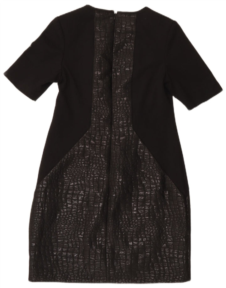 Coast Womens Sheath Dress UK 12 Medium Black Viscose