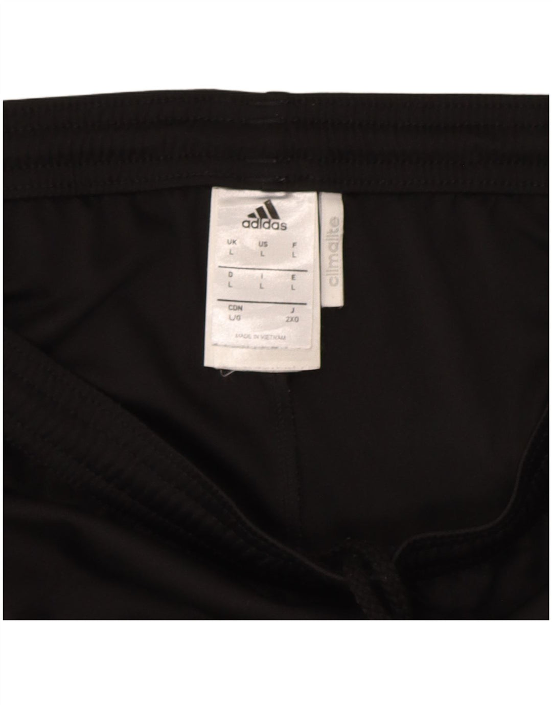 Adidas Mens Climalite Sport Shorts Large Black Polyester