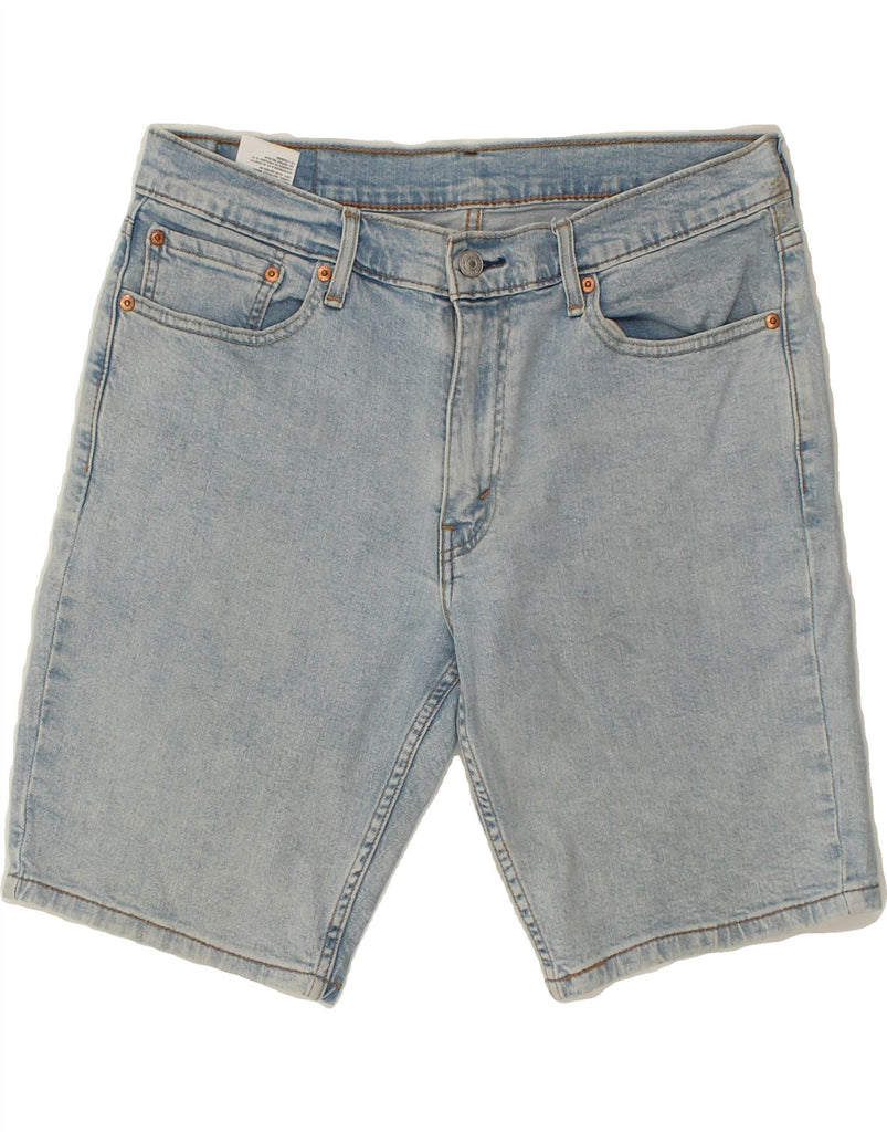 LEVI'S Mens 541 Denim Shorts W32 Medium Blue Cotton Vintage Levi's and Second-Hand Levi's from Messina Hembry 