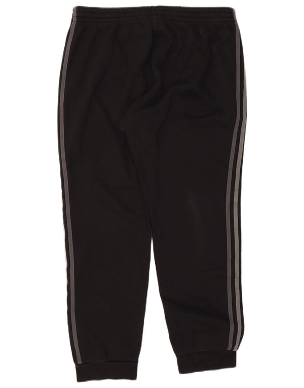 Adidas Mens Tracksuit Trousers Joggers XL  Black Cotton