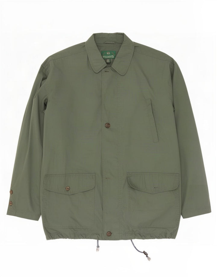 Wear Over Mens Rain Jacket UK 42 XL Green