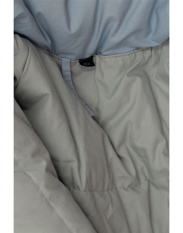 Vintage Womens Oversized Padded Coat EU 42 Large Blue