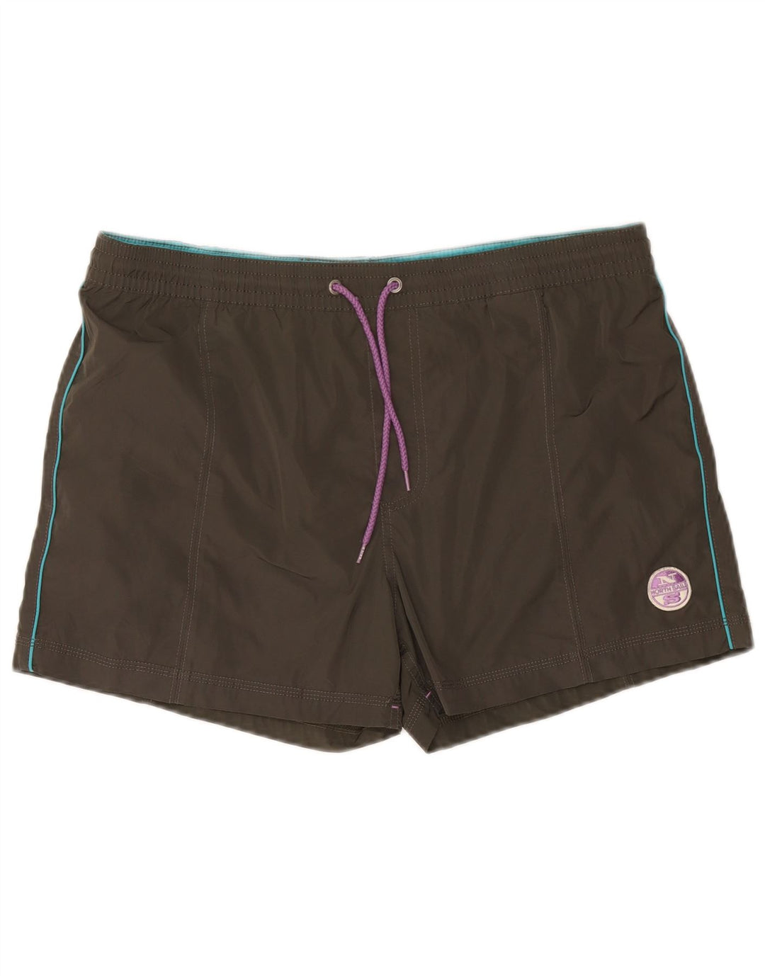North Sails Mens Swimming Shorts Large Green Polyester