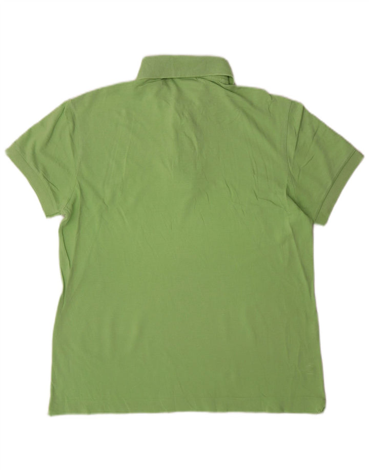 Lacoste Mens Polo Shirt Size 3 Small Green Cotton