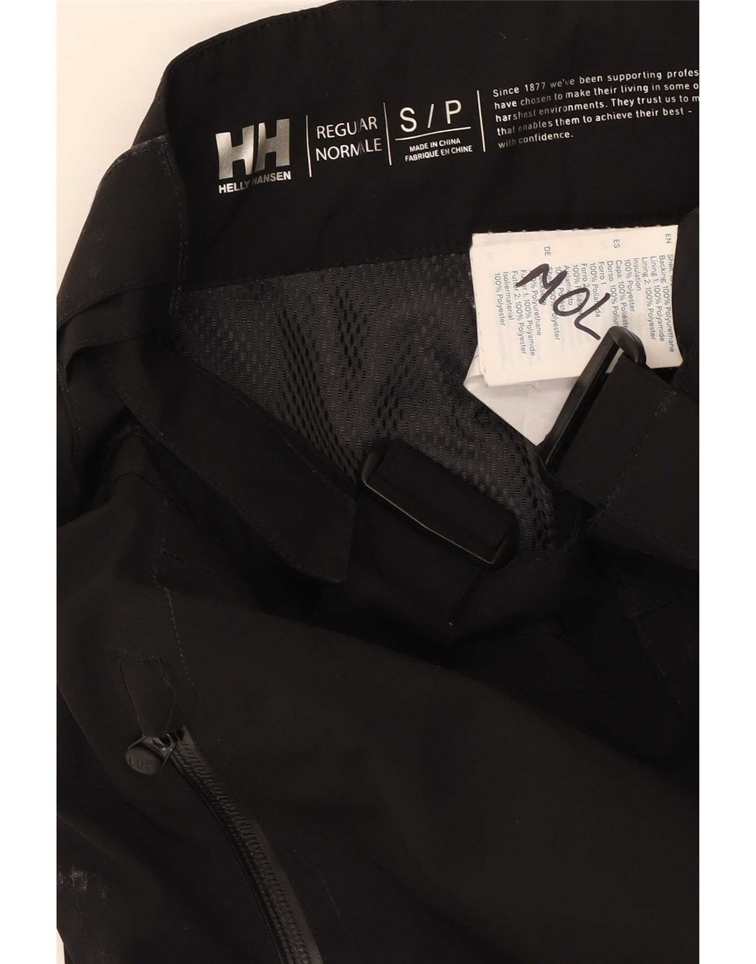 Helly Hansen Womens Ski Trousers UK 8 Small Black Polyester