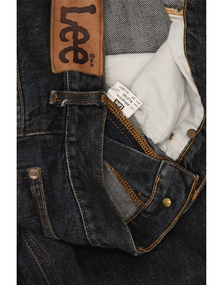 Lee Mens Straight Jeans W31 L32 Grey Cotton