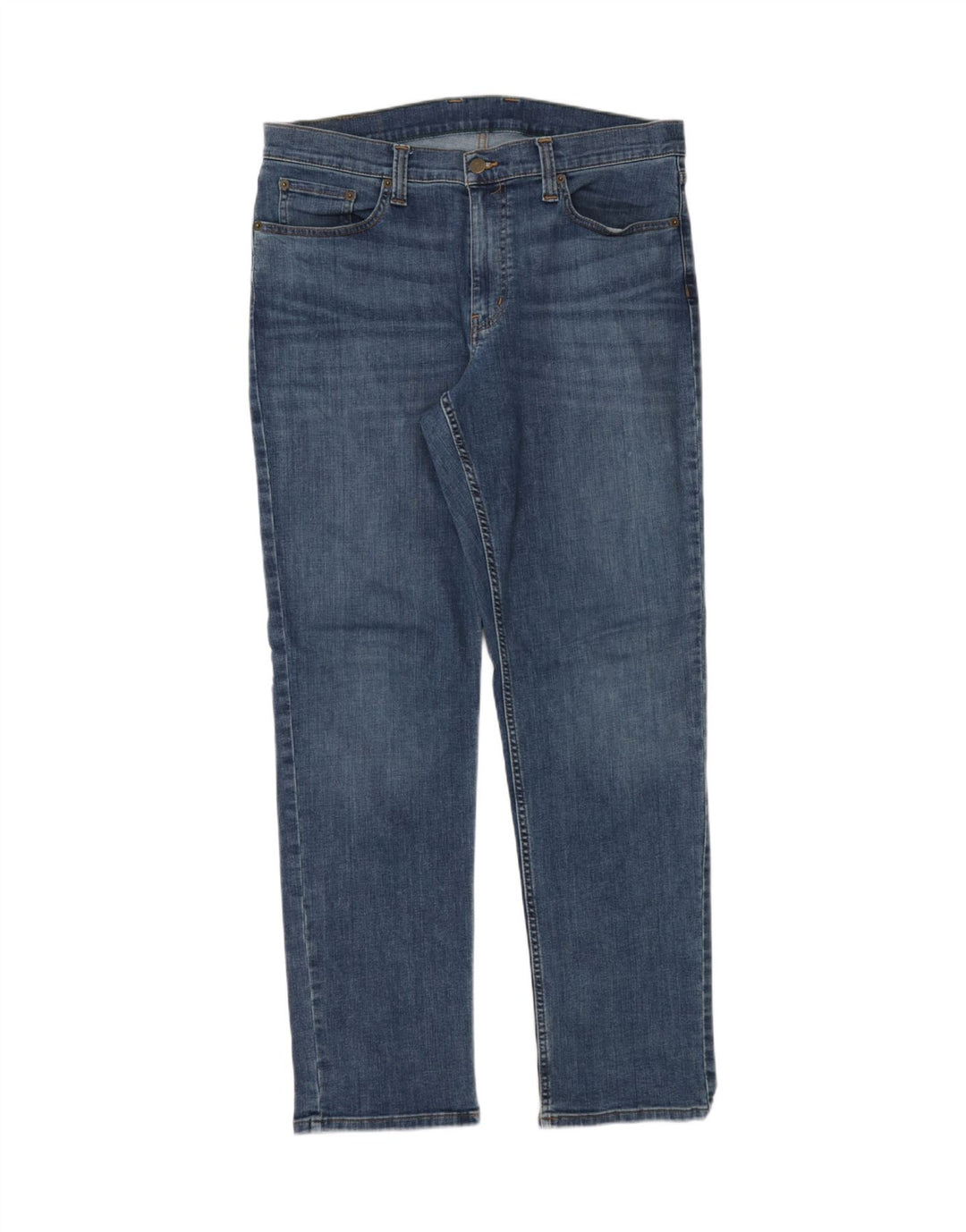 L.L.BEAN Mens Straight Jeans W34 L32 Blue Cotton Vintage L.L.Bean and Second-Hand L.L.Bean from Messina Hembry 