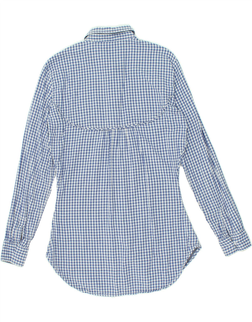 LEE Womens Shirt UK 14 Medium Blue Gingham | Vintage Lee | Thrift | Second-Hand Lee | Used Clothing | Messina Hembry 