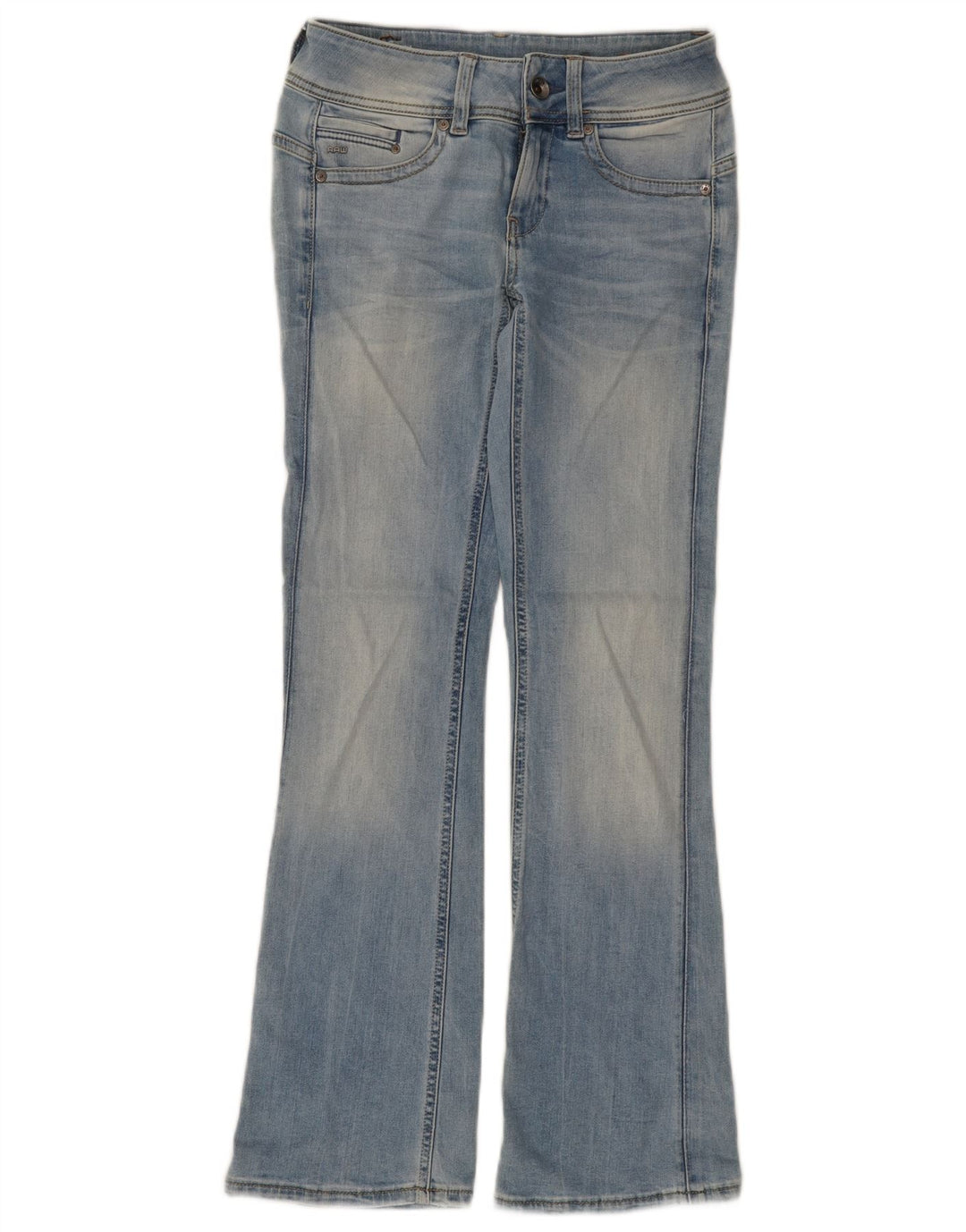 G-Star Mens Bootcut Jeans W27 L30 Blue Cotton