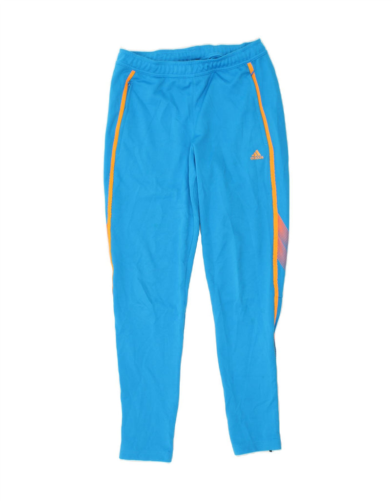 ADIDAS Mens Climalite Tracksuit Trousers Small Blue Polyester Vintage Adidas and Second-Hand Adidas from Messina Hembry 