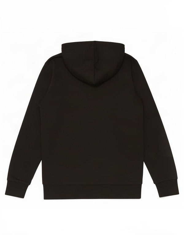 Jack & Jones Mens Graphic Hoodie Jumper Large Black Cotton