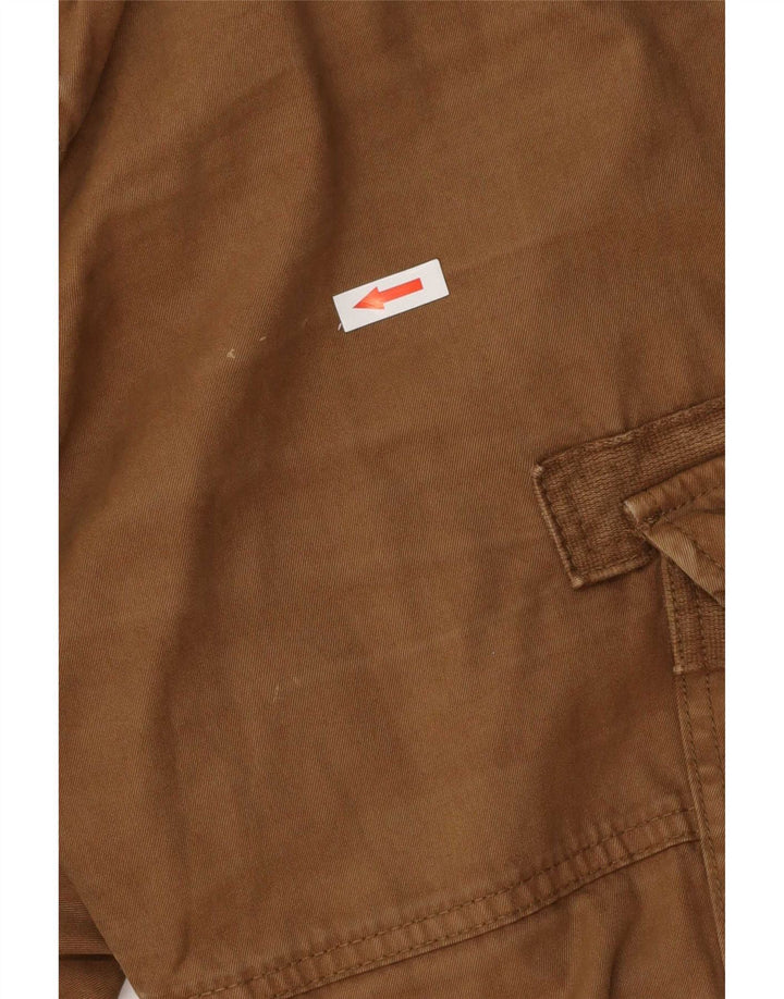 Superdry Mens Cargo Shorts 2XL W38 Brown Cotton