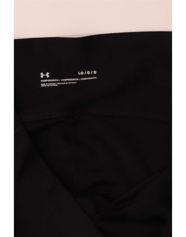 Under Armour Womens Leggings UK 16 Large Black