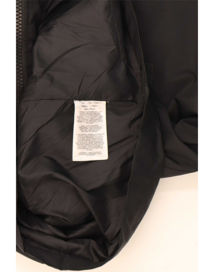 Columbia Boys Windbreaker Jacket 10-11 Years Medium Black Polyester