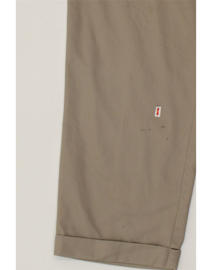 IZOD Mens Pegged Chino Trousers W36 L30  Beige Cotton Vintage Izod and Second-Hand Izod from Messina Hembry 