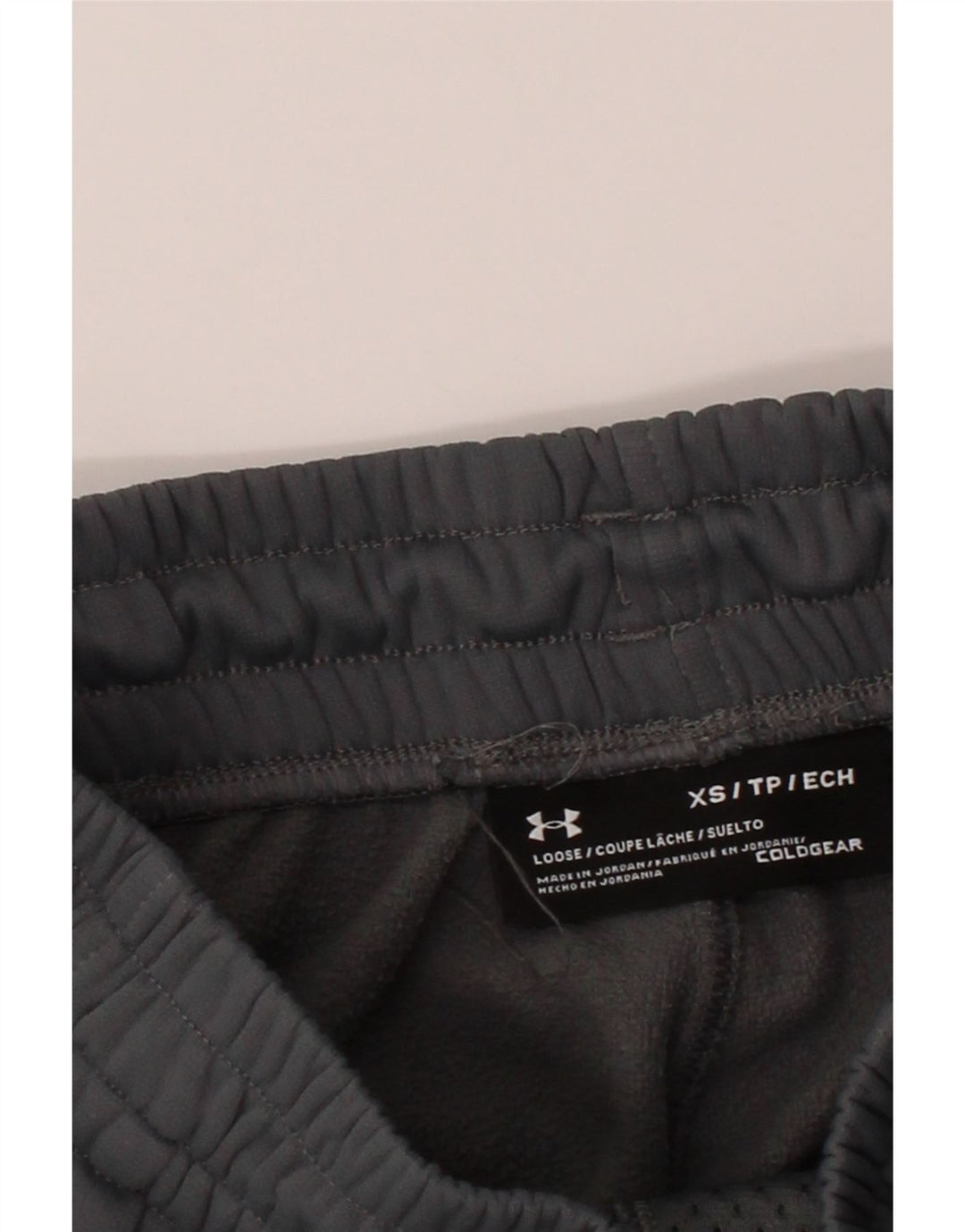 UNDER ARMOUR Mens Cold Gear Tracksuit Trousers Joggers XS  Grey Polyester