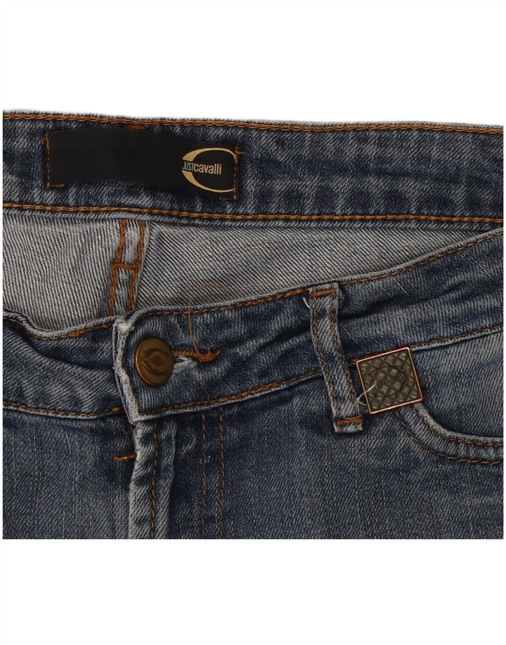 Just Cavalli Womens Slim Jeans W32 L35 Blue
