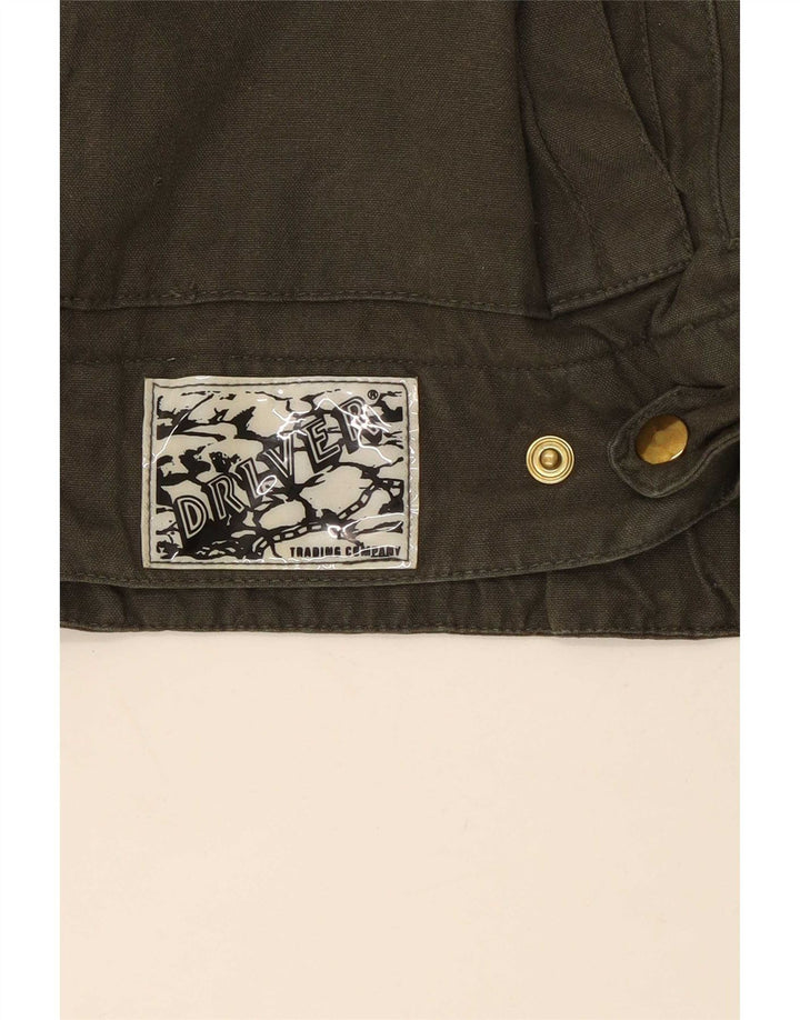 Vintage Mens Bomber Jacket UK 40 Large Khaki