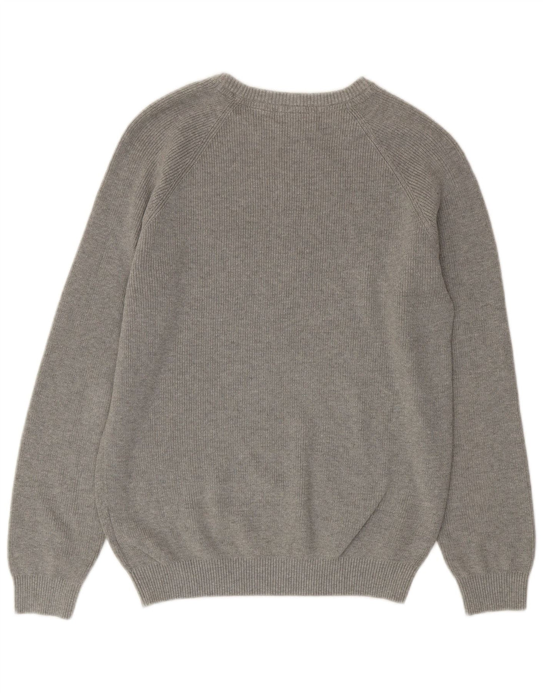 Timberland Mens Crew Neck Jumper Sweater Medium Grey Cotton