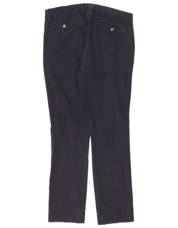 Polo Ralph Lauren Mens Stretch Slim Fit Chino Trousers W34 L32 Navy Blue