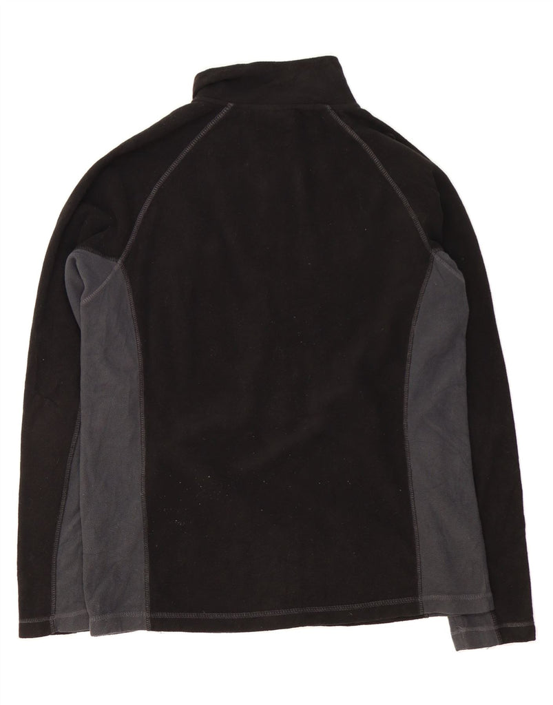 PIERRE CARDIN Mens Fleece Jacket UK 40 Large Black Colourblock Polyester Vintage Pierre Cardin and Second-Hand Pierre Cardin from Messina Hembry 