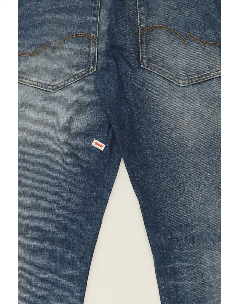 JACK & JONES Mens Clark Regular Fit Straight Jeans W31 L32  Blue Cotton | Vintage Jack & Jones | Thrift | Second-Hand Jack & Jones | Used Clothing | Messina Hembry 