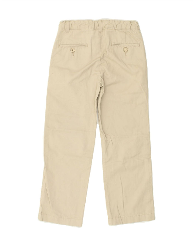 TOMMY HILFIGER Boys Straight Chino Trousers 7-8 Years W24 L21 Beige Cotton | Vintage Tommy Hilfiger | Thrift | Second-Hand Tommy Hilfiger | Used Clothing | Messina Hembry 