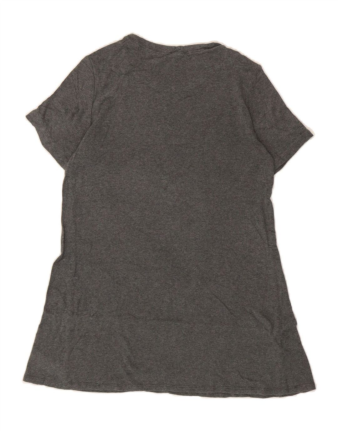 EDDIE BAUER Womens T-Shirt Dress UK 12 Medium Grey Cotton Vintage Eddie Bauer and Second-Hand Eddie Bauer from Messina Hembry 