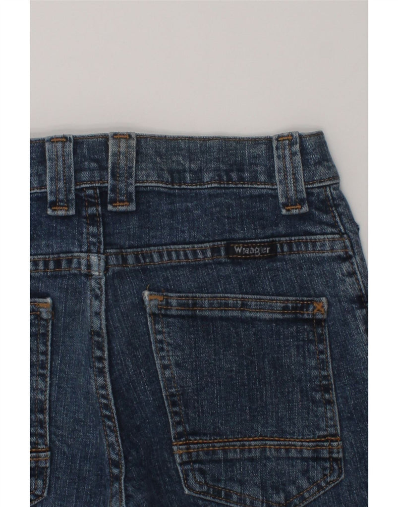 WRANGLER Boys Straight Jeans 7-8 Years W24 L22 Blue Cotton | Vintage Wrangler | Thrift | Second-Hand Wrangler | Used Clothing | Messina Hembry 