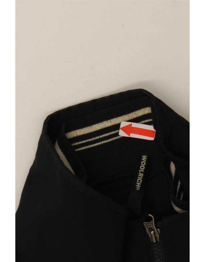 Woolrich Mens Tracksuit Top Jacket XL Navy Blue Nylon