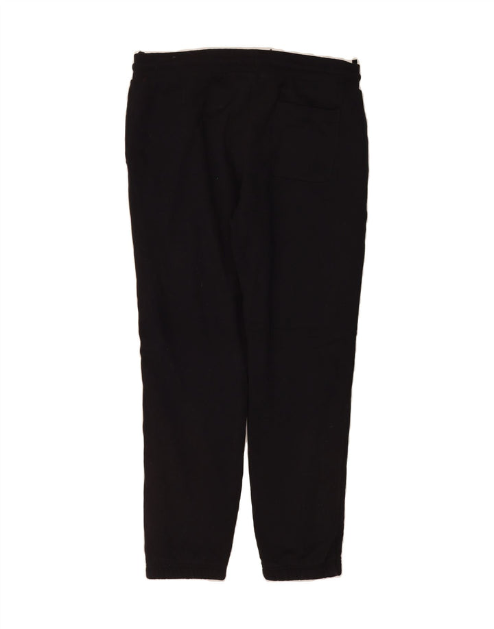 MARKS & SPENCER Womens Tracksuit Trousers Joggers UK 14 Large  Black Vintage Marks & Spencer and Second-Hand Marks & Spencer from Messina Hembry 