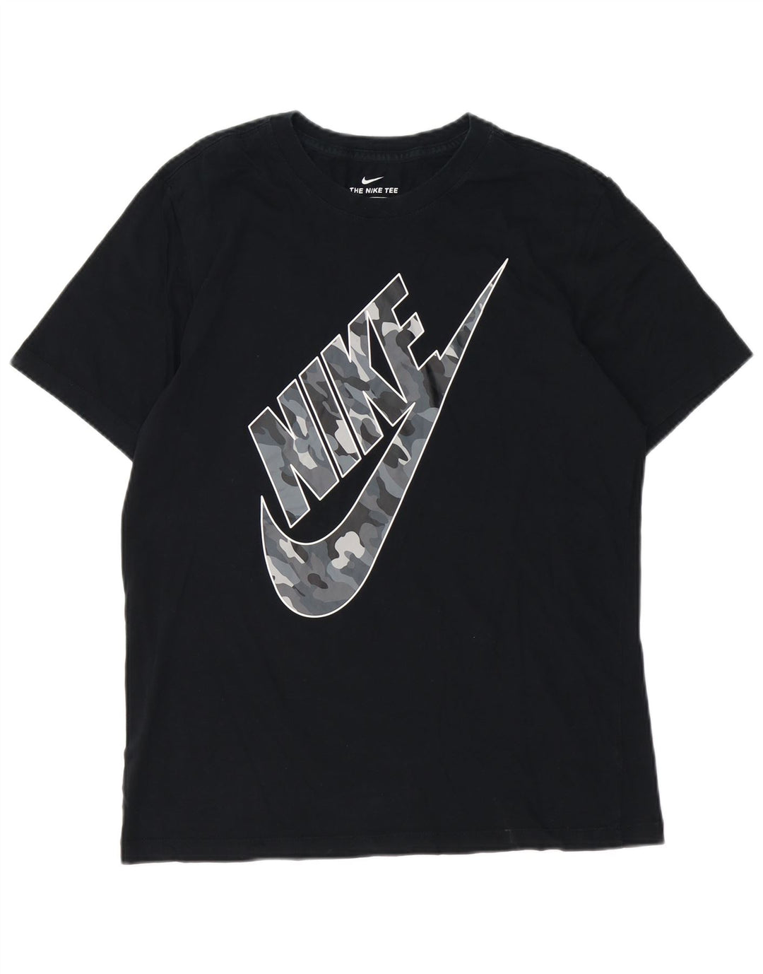Nike Mens Graphic T-Shirt Top Medium Black