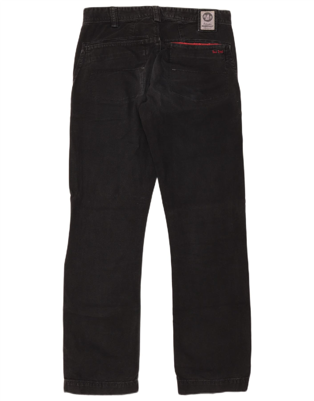 Murphy & Nye Womens Straight Jeans W31 L33 Black Cotton