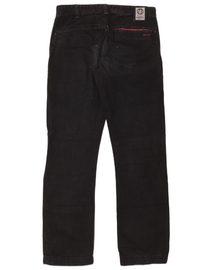 Murphy & Nye Womens Straight Jeans W31 L33 Black Cotton