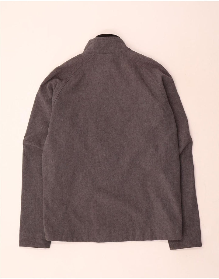 Hummel Mens Graphic Windbreaker Jacket UK 40 Large Grey Polyester