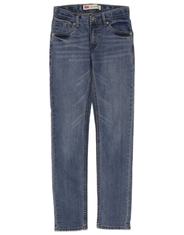 Levi's Boys 510 Skinny Jeans 11-12 Years W26 L28 Blue Cotton