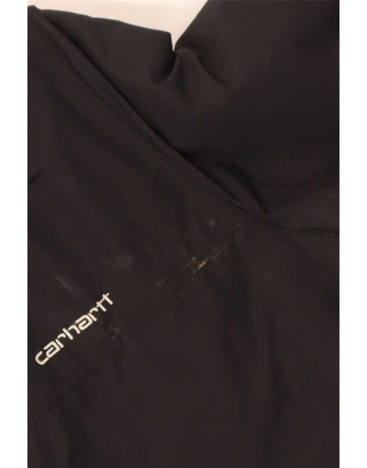 Carhartt Mens Bomber Jacket UK 34 XS Black Nylon