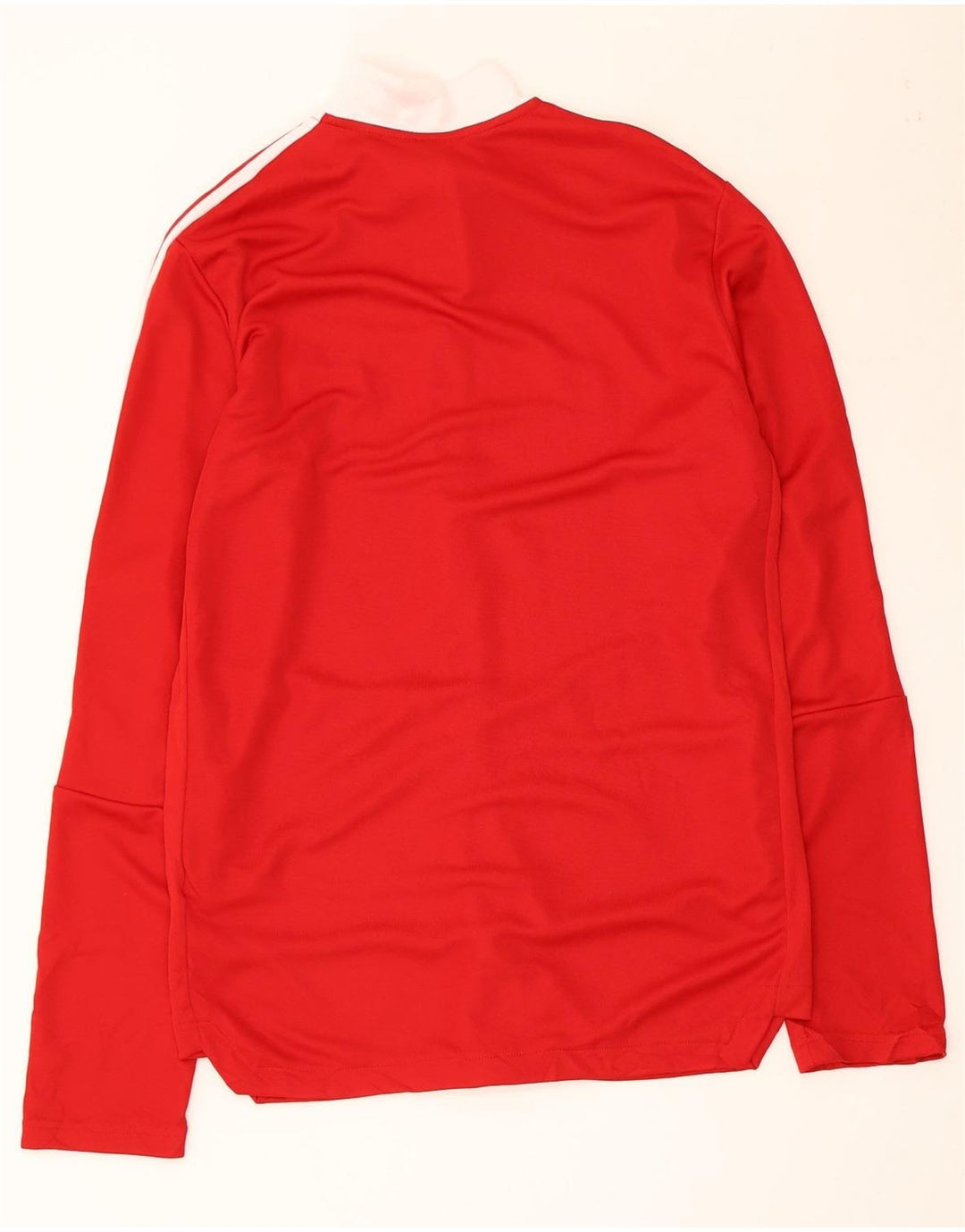 Adidas Mens Aeroready Tracksuit Top Jacket Medium Red Polyester