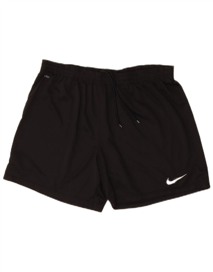 Nike Womens Dri Fit Sport Shorts XL Black Polyester