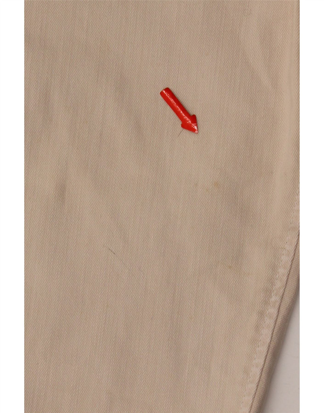 Levi's Mens Skinny Jeans W29 L34 Beige Cotton