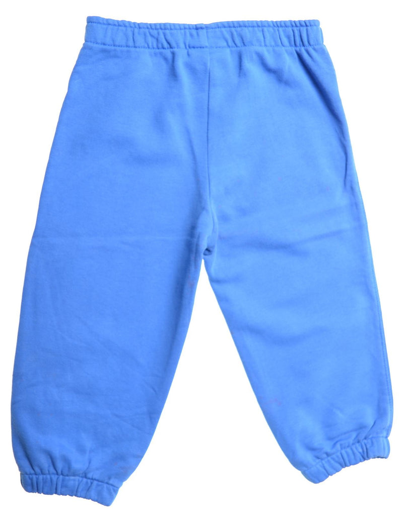 PUMA Boys Tracksuit Trousers 12-18 Months Large Blue Cotton | Vintage | Thrift | Second-Hand | Used Clothing | Messina Hembry 